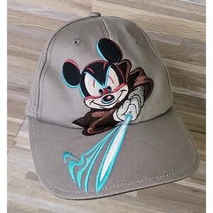 Disney Parks Mickey Mouse Star Wars Jedi in Training Hat Cap Adjustable Taupe